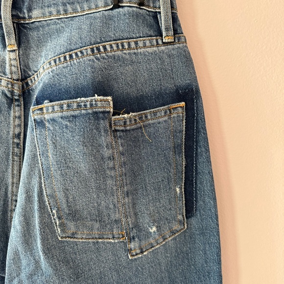 Frame Le Original Skinny Asymmetrical Pocket Jeans Size 26 - Picture 8 of 13
